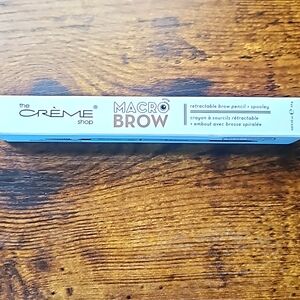 NEW Macrobrow retractable brow pencil & spoolie- blonde.